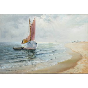 M. Wyszkowski (première moitié du XXe siècle), Paysage de Hel, 1935.