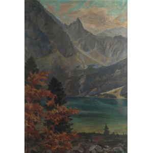 Franciszek Wójcik (1903 Wojciechowo - 1984 Zakopane), Autunno Morskie Oko, 1952.