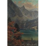 Franciszek Wójcik (1903 Wojciechowo - 1984 Zakopane), Jesienne Morskie Oko, 1952 r.