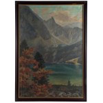 Franciszek Wójcik (1903 Wojciechowo - 1984 Zakopane), Autunno Morskie Oko, 1952.