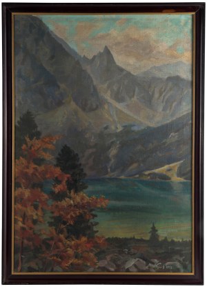 Franciszek Wójcik (1903 Wojciechowo - 1984 Zakopane), Jesienne Morskie Oko, 1952 r.