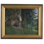 Adam Setkowicz (1875 Kraków - 1945 there), Forest Landscape