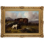 Colin Graeme Roe (1858 - 1910), Hunting motif, 1884.