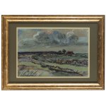 Wiktor Zin (1925 Hrubieszow - 2007 Rzeszow), Muds of Polesie, 1989.