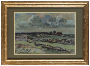 Wiktor Zin (1925 Hrubieszów - 2007 Rzeszów), Błota Polesia, 1989