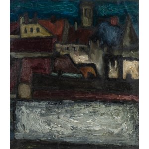 Józef Hałas (1927 Nowy Sącz - 2015 Wrocław), Paysage