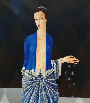 Urszula Tekieli (ur. 1979 Kraków), Centaurea cyanus, 2017 r.