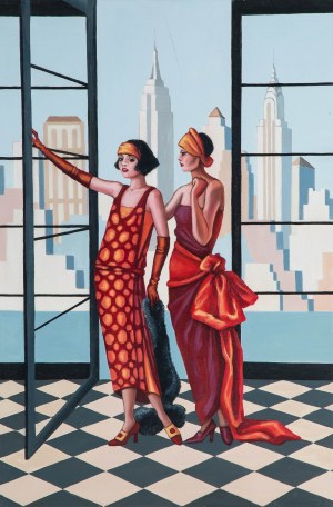 Anna Maria Konikowska (ur. 1956 r.), Art déco, 2021 r.