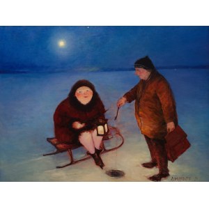 Andrzej Umiastowski (b. 1956), Christmas Eve, 2024