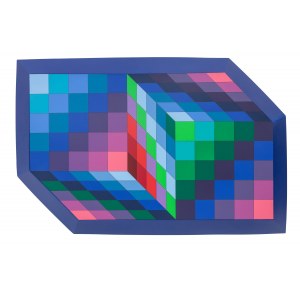 Victor Vasarely (1908 - 1997), Gestalt-sin, 1970