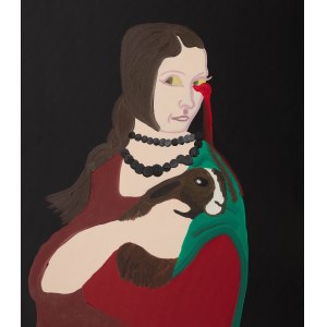Martyna Czech (b. 1990), Untitled (Lady with an Ermine), 2022