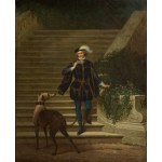 Cyprian Dylczyński (1835 Warszawa - 1913 Warszawa), Mężczyzna z listem, 1866