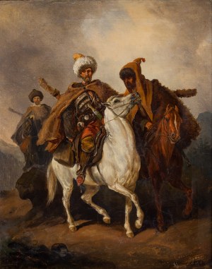 Juliusz Kossak (1824 Nowy Wiśnicz - 1899 Kraków), W podróży, 1857