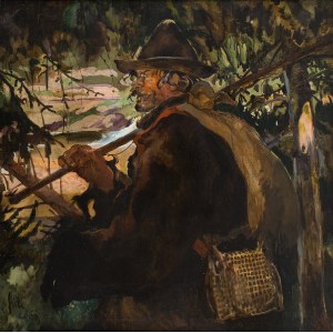 Kazimierz Sichulski (1879 Lwów - 1942 Lwów), Rybak, 1909