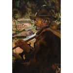 Kazimierz Sichulski (1879 Lwów - 1942 Lwów), Rybak, 1909