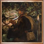 Kazimierz Sichulski (1879 Lviv - 1942 Lviv), Fisherman, 1909