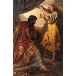 Zygmunt Sokolowski (1859 Poznań - 1888 Paris), Saul and David, 1884