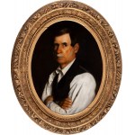 Nikodem Sylwanowicz (1834 Cyncewicze koło Wilejki - 1919 Cyncewicze koło Wilejki), Portret ojca artysty, Jerzego