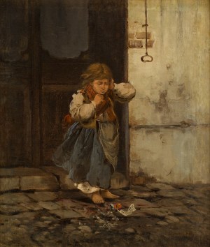 Seweryn Bieszczad (1852 Jasło - 1923 Krosno), Zbite lekarstwo, około 1890