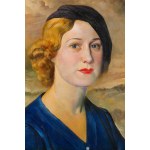 Ludomir Ślendziński (1889 Wilno - 1980 Kraków), Portret Danuty Wyrwicz-Wichrowskiej, 1934