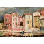Roman Kramsztyk (1885 Warszawa - 1942 Warszawa), Pejzaż z Collioure, około 1925-28