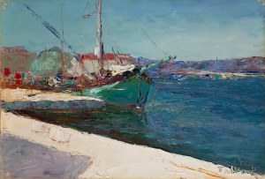Włodzimierz Terlikowski (1873 Poraj k. Łodzi - 1951 Paryż), Port w Martigues, 1924
