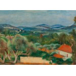 Henryk Hayden (1883 Warszawa - 1970 Paryż), Krajobraz prowansalski, 1923