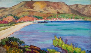 Jean (Jan Mirosław) Peské (Peszke) (1870 Gołta - 1949 Le Mans), Plaża Saint Clair w Bormes les Mimosas