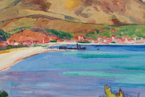 Jean (Jan Mirosław) Peské (Peszke) (1870 Gołta - 1949 Le Mans), Plaża Saint Clair w Bormes les Mimosas