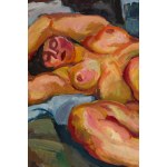 Henryk Epstein (1891 Lodz - 1944 concentration camp, probably Auschwitz), Lying nude, ca. 1920