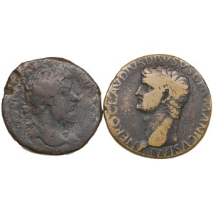 Roman Empire, Group of Sestertii (2)