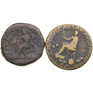 Roman Empire, Group of Sestertii (2)
