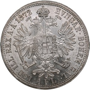 Austrian Empire (Vienna) 1 Florin 1872 - Franz Joseph I (1848-1916)