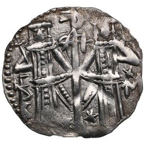 Bulgaria (Veliko Tarnovo) AR Grosh ND - Ivan Alexander (1331-1371) and Michael Asen IV (c. 1332-1355)