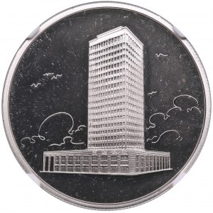 China (People's Republic) Silver Medal 1982 - Bank of China 70th Anniversary - NGC PF 69 ULTRA CAMEO