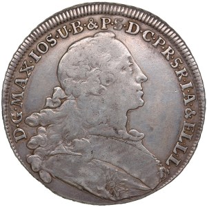 German States, Electorate of Bavaria (Munich) 1 Thaler 1755 - Maximilian III Joseph (1745-1777)