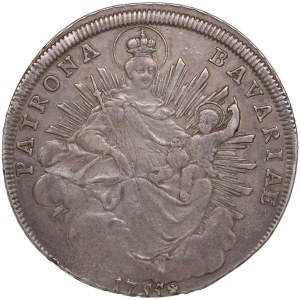 German States, Electorate of Bavaria (Munich) 1 Thaler 1755 - Maximilian III Joseph (1745-1777)