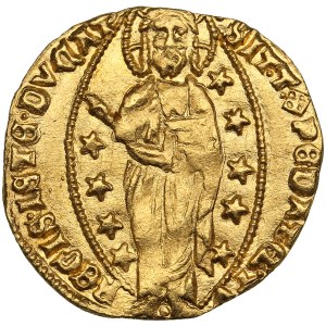 Italy, Venetian Republic (Venice) AV Zecchino (Sequin) ND - Tomaso Mocenigo, 64th Doge (1414-1423)