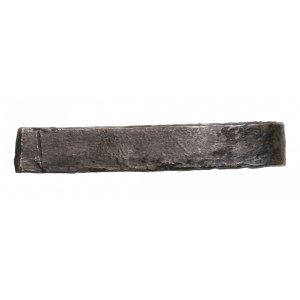 A partial silver ingot from Medieval Europe, ND