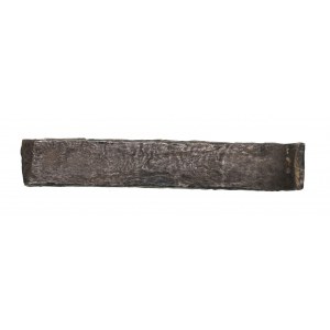 A partial silver ingot from Medieval Europe, ND
