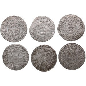 Polish-Lithuanian Commonwealth 1½ Groschen (2), Prussia 1 Dreipölker (4)