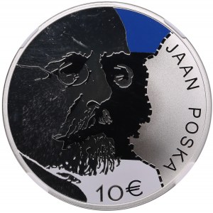 Estonia 10 Euros 2016 - NGC PF 70 ULTRA CAMEO