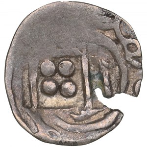 Lithuania, ‘Column’ Countermark on Juchid Aqche (presumably the 1430s) - Svidrigailo Olgerdovitch.