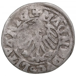 Lithuania, Grand Duchy (Vilnius) AR ½ Groat / Półgrosz ND - Alexander I Jagiellon (1492-1506)