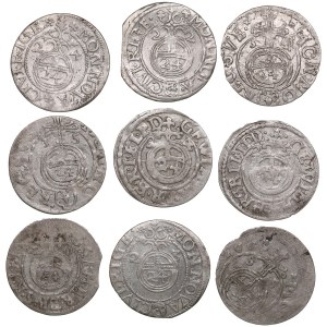 Duchy of Prussia (3), City of Riga (3), City of Elbing (3)