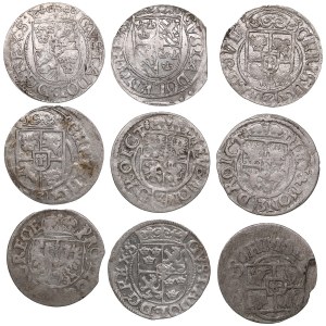 Duchy of Prussia (3), City of Riga (3), City of Elbing (3)