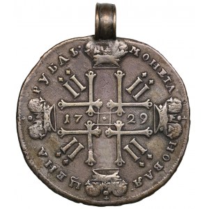 Russia Rouble 1729 - Peter II (1727-1730)