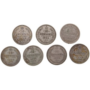 Group of Russian 10 Kopecks (7)