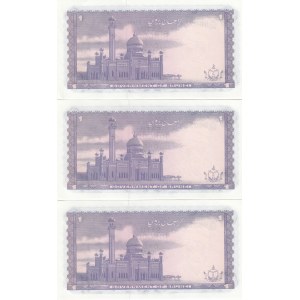 Brunei 1 Ringgit 1980 (3) Laufende Nummer