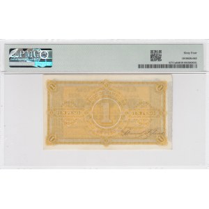 Colombia 1 Peso 1883 Pamplona - PMG 64 Choice Uncirculated
